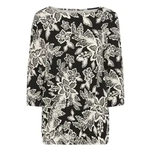 Blusa feminina fransa Emfloral 1 image-0