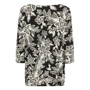 Blusa feminina fransa Emfloral 1 image-1