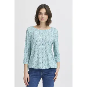 Blusa feminina fransa Emfloral 1 image-1