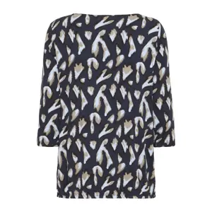 Blusa feminina fransa Emfloral 1 image-1