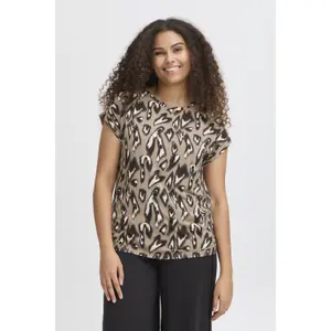 T-shirt de mulher fransa Seen 1 image-1
