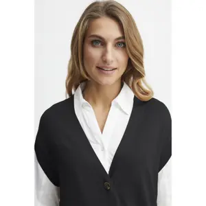 Damenbluse fransa Blume image-6