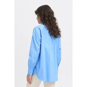 Blusa de manga comprida para mulher fransa Za 8 image-4