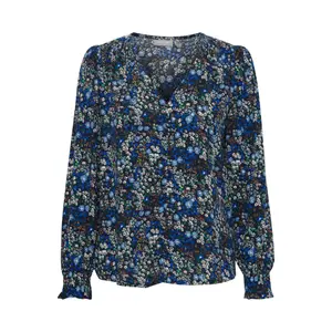 Blusa feminina fransa Flowy image-0