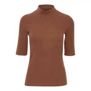 T-shirt för kvinnor fransa Henley image-0