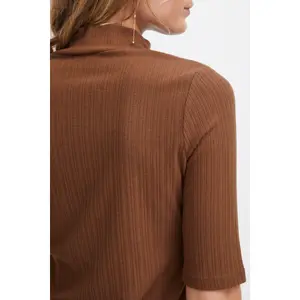 T-shirt för kvinnor fransa Henley image-2