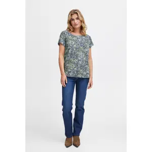 T-shirt de mulher fransa Flora image-1