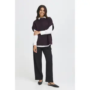 Rollkragenpullover Damen fransa Sanny 1 image-2
