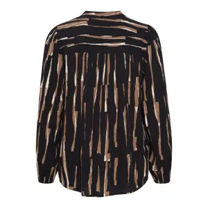 Blusa feminina fransa Glowy image-2