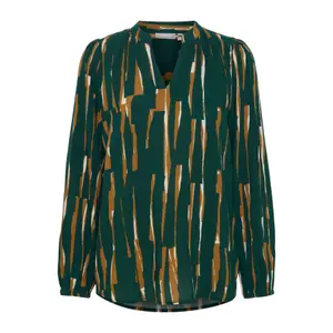 Blusa feminina fransa Glowy image-0