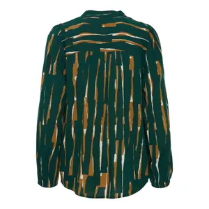 Blusa feminina fransa Glowy image-1