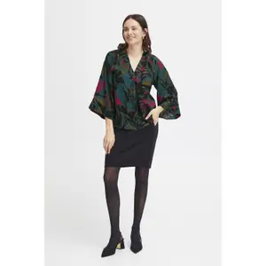 Chaqueta kimono de mujer fransa Illi image-1