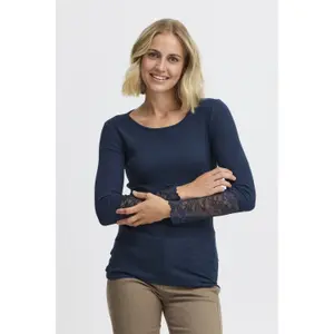 Camiseta de manga larga para mujer fransa Hizamond image-2