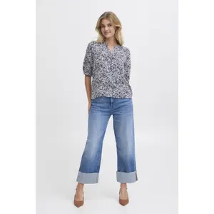 Blusa feminina fransa Merle BL1 image-1
