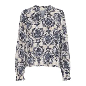 Blusa feminina fransa Flowy 3 image-0