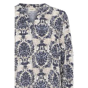 Blusa feminina fransa Flowy 3 image-5