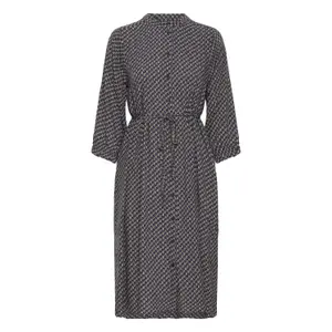 Lång klänning för kvinnor fransa Flowy 3 image-0