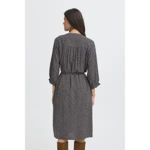 Lång klänning för kvinnor fransa Flowy 3 image-5