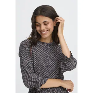 Lång klänning för kvinnor fransa Flowy 3 image-6