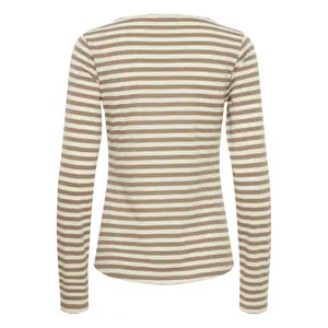 T-shirt de manga comprida feminina fransa Mye 1 image-3