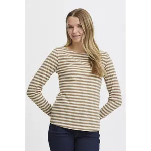 T-shirt de manga comprida feminina fransa Mye 1 image-1