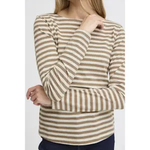 T-shirt de manga comprida feminina fransa Mye 1 image-5
