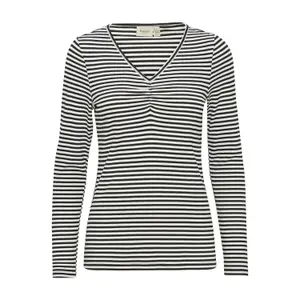 T-shirt de manga comprida feminina fransa Mona 4 image-0
