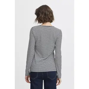 T-shirt de manga comprida feminina fransa Mona 4 image-4