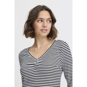T-shirt de manga comprida feminina fransa Mona 4 image-6