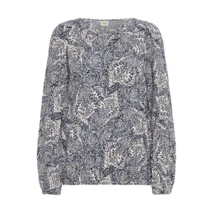 Blusa feminina fransa Flowy BL5 image-0