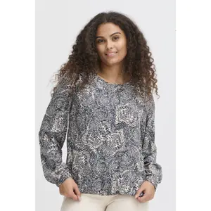 Blusa feminina fransa Flowy BL5 image-1