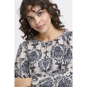 Blusa feminina fransa Flowy BL5 image-5