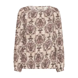 Blusa feminina fransa Flowy BL5 image-0