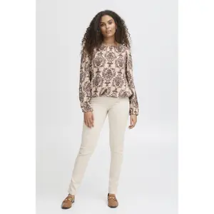 Blusa feminina fransa Flowy BL5 image-2