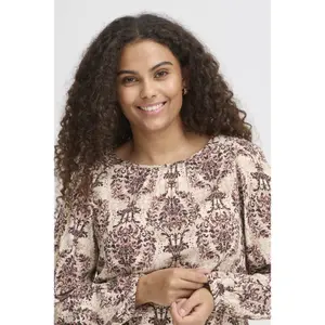 Blusa feminina fransa Flowy BL5 image-5