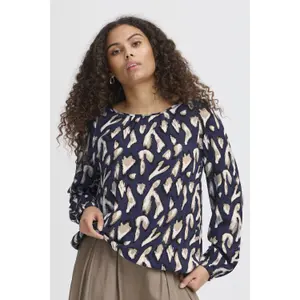 Blusa feminina fransa Flowy BL5 image-1