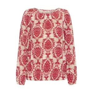 Blusa feminina fransa Flowy BL5 image-0