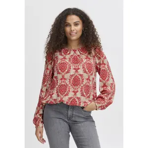 Blusa feminina fransa Flowy BL5 image-1