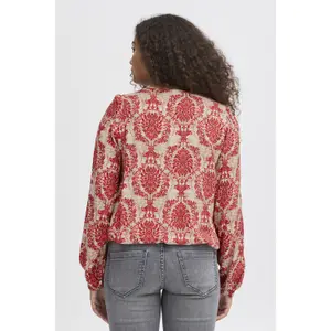 Blusa feminina fransa Flowy BL5 image-4