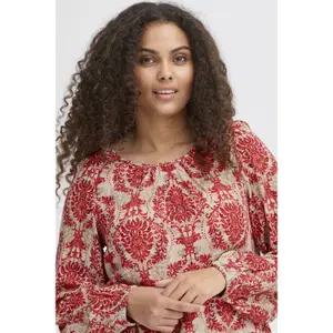 Blusa feminina fransa Flowy BL5 image-5