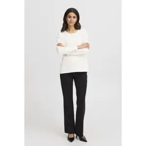 Women's long sleeve T-shirt fransa Zashoulder 5 image-2