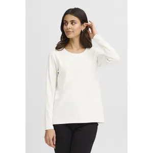 Women's long sleeve T-shirt fransa Zashoulder 5 image-1