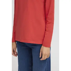 T-shirt de manga comprida feminina fransa Zashoulder 5 image-6