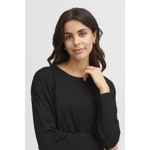 T-shirt de manga comprida feminina fransa Zashoulder 5 image-5