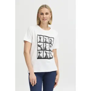 T-shirt de mulher fransa Neveah TEE 1 image-1