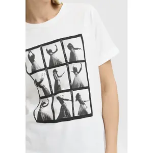T-shirt de mulher fransa Neveah TEE 1 image-5