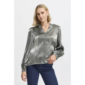 Blusa feminina fransa Yolanda BL2 image-1
