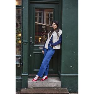 Dżinsy damskie fransa Over Habba 3 image-6