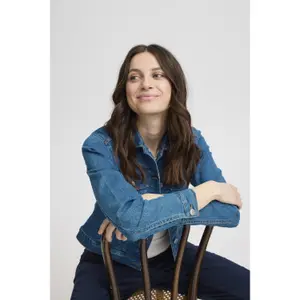 Jeansjacke Damen fransa Fxdenima 1 image-5