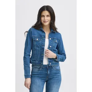 Jeansjacke Damen fransa Fxdenima 1 image-1